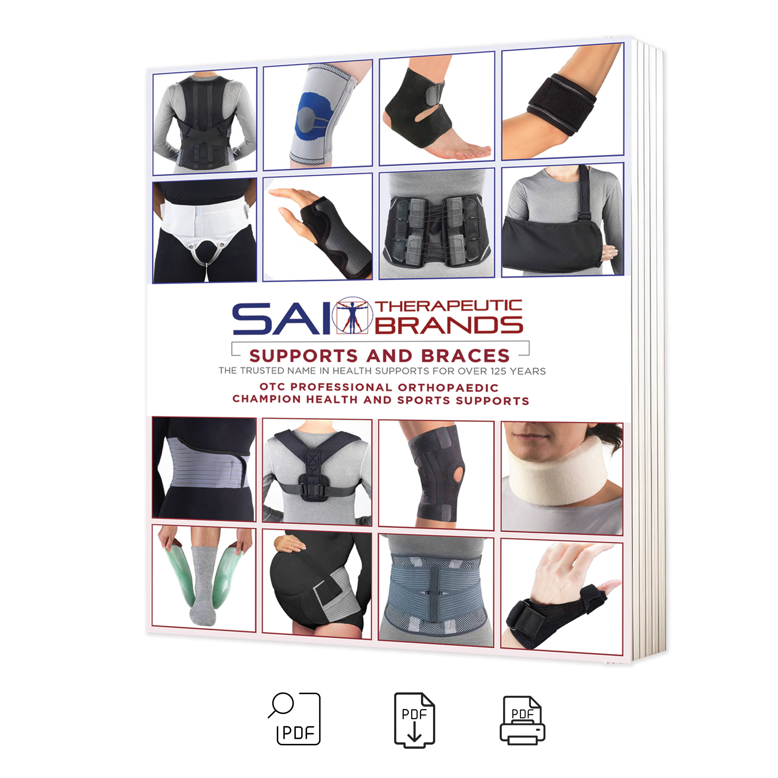 Digital Catalogs SAI Brands (Surgical Appliance Industries, Inc.) USA